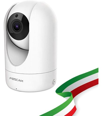 Foscam SD4 - Telecamera Wi-Fi Dual Band, Motorizzata con Zoom 4x, 4.0 Megapixel
