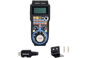 RATTMMOTOR 6 assi USB CNC Volantino a mano telecomando per torni CNC Mach3 CNC macchina per incisione (WHB04B-6)