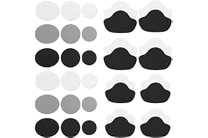 Leikedun 34 Stück Sneaker Reparatur Patch Schuhabsatz Reparatur Selbstklebender Fersen Patch von Loch Schuhloch Verhinderungs Patch Kit für Sneaker Lederschuhen High Heels