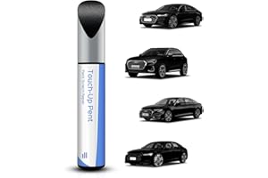 PARTS4EV LY9B - Colore nero brillante per ritocchi Audi All Model, riparazione di graffi e scheggiature