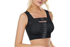 Cocila Reggiseno Donna Donna Reggiseno da Yoga con Fibbia Frontale Sexy Reggiseno da Allenamento Taglie Forti Reggiseni Silicone Senza Spalline Reggiseno Sportivo Apertura