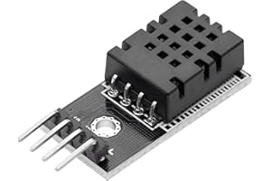AZDelivery DHT20 Sensore di temperatura digitale e sensore di umidità con interfaccia I2C da 2.5V a 5.5V compatibile con la scheda Raspberry Pi per progetti di microelettronica fai da te