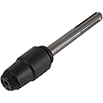 SDS MAX to SDS Plus Adapter Rotary Hammer Drill Chuck Adaptor with Dust Protection Cover, Cordless Drills Quick Change Converter KATSU 121009