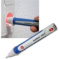 Peak Tech P 1030 – Kontaktloser AC Spannungsprüfer mit LED Lampe, 50 – 1000 V AC Betriebsbereich, Berührungsloser…