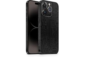 TF Skins Skin para iPhone 14 Pro Max, protector de pantalla para la parte trasera y los lados, incluye protector de cámara contra arañazos, color negro