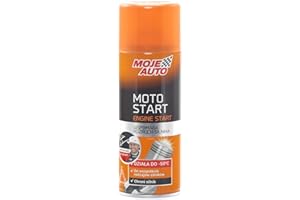 Moje Auto Starthilfespray 400ml, Motorstarthilfe, Kaltstarthilfespray, Selbststart Engine Spray, Perfekt für Benzinmotoren, Dieselmotoren, Motorräder, Mäher, Sägen, Korrosionsschutz und Pflege