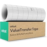 Cricut Value Transfer Tape - Roll 14cm x 9.1m - Medium Tack Transfer Paper | Easy transfer for vinyl projects. For Joy Machin