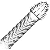 LOVEX&reg; Ekstra Vajina Uyarıcılı Tırtıklı Erkek Penis Kılıfı 14.5 Cm Penis Slevee Ger&ccedil;ek&ccedil;i Yumuşak &amp; Esnek Dokuda Silikon Tırtı