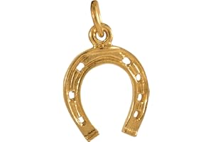 jewellerybox 9ct Gold Horseshoe Charm