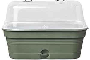 Elho Green Basics Grow Tray Allin1 32 - Fioriera per Coltura E Raccolta - Ø 32.0 x H 13.2 cm - Verde/Leaf Green