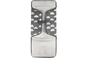 Cambiador portátil - Mini cambiador con cojín | Colchón cambiador portátil plegable impermeable, excelente regalo para baby shower/registro Wenmin