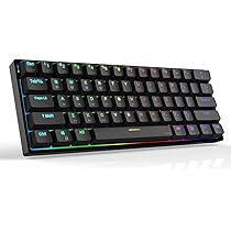 Dierya DK61 Pro Bluetooth 5.1 Mechanical Gaming Keyboard with Gateron  Optical Red Switch: Buy Online at Best Price in Egypt - Souq is now  Amazon.eg