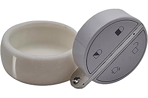 ARTISAN 3D Coque de Protection pour Badge Télécommande Somfy Alarme / Sécurité et Durabilité Maximale (Blanc)