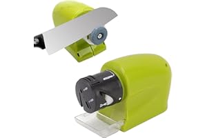 CICIGLOW Afilador de Cuchillos Eléctrico Máquina Herramienta de Afilado y Pulido Rápido de Cocina para Cuchillos Tijeras Destornillador