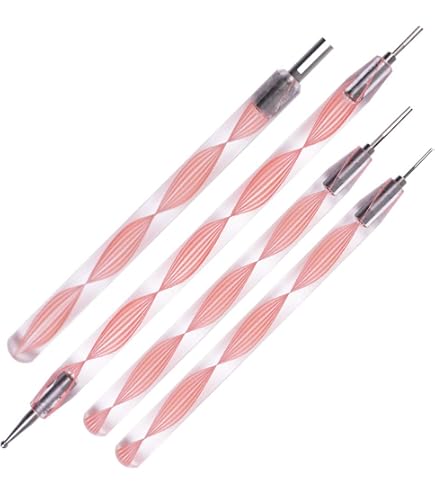 Pettine Per Quilling A Forma Di Nuvola FDXGYH - Accessorio Fai Da Te In Plastica E Acciaio - Colore Rosa - 6