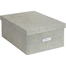 Bigso Box of Sweden INGE Set van 3 opbergdozen voor slaap-, kinder-, werk- of badkamer, opbergbox met deksel, opbergkisten in linnenlook, mintgroen