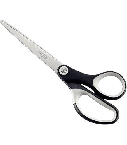 EFCO Universal Scissors, 16 Cm (6.3 Inches) – Black & Red, For Arts, Crafts, And General Use