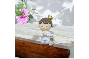 Ingrosso e Risparmio Bomboniera Comunione 12PZ Magnete Bimbo Bianco Calamita Confettata Pensierini Ricordini Angioletto Maschietto Preghiera Bibbia Calice Ostia Corona Segnaposto Confetti