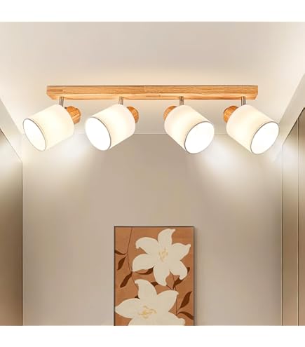Hofstein Plafondlamp Banjul, Industriële Plafondlamp Van Metaal In Grijs Houtoptiek 4 X E27 4 Lamp Kap 15 Cm Hoogte 26 5 Cm Draaibaar Zwenkbaar Naar Wens Zonder Gloeilampen 7057 Hofstein Plafondlamp Banjul, Industriële Plafondlamp Van Metaal In Grijs Houtoptiek 4 X E27 4 Lamp Kap 15 Cm Hoogte 26 5 Cm Draaibaar Zwenkbaar Naar Wens Zonder Gloeilampen 7057