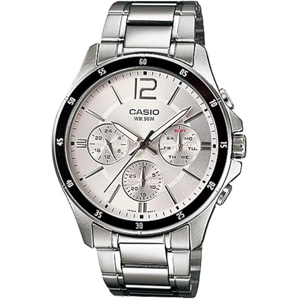 Fossil Fenmore BQ2814 Orologio Uomo 44mm - Cassa Acciaio E Cinturino Pelle Grigio - Elegante E Moderno
