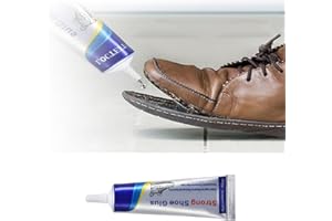 CUTIOLLY Bardzo Mocny Klej do Butów - 60 ml, Wodoodporny, Przezroczysty do Naprawy Podeszwy, Skórzanych i Biegowych