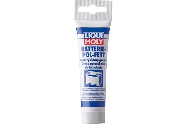 LIQUI MOLY Grasso per poli batteria, 50 g, Grasso di calcio, Grasso lubrificante, SKU: 3140