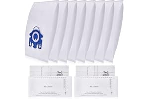 SHIXINYUG Miele GN Vacuum Bag Replacement,Miele Hoover Bags Compatible with Miele GN Vacuum Bags S2000 S5000 S8000 C3 Complete C2 (GN 8P)