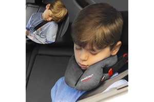 SANDINI SleepFix® Kids Outlast® - cuscino con funzione di supporto e compensazione della temperatura - Accessorio per seggiolino per bambini - Impedisce l'inclinazione della testa durante il sonno