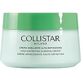 Collistar High Definition Reducing Cream, Body Treatment Reducing, Remodeling and Firming, Patented Formula with Spirulina Se