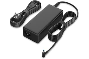 65W 45W Chargeur Ordinateur Portable 19,5V 3,33A pour HP Pavilion x360 11 12 15, Envy 13 15 17, Zbook 14u G5 15u, Elitebook G3 850 840 820 745 755 G4, Spectre X2 4.5mm ANTWELON Adaptateur Secteur AC