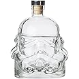 Decanter originale Stormtrooper, 750 ml, decanter per whisky trasparente, sigillo in sughero originale, per whisky, bourbon, 