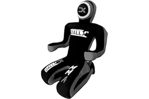DALLX MMA Grappling Submission Sitting Dummy for Wrestling Judo Karate BJJ JIU Jitsu Punching Dummies Mixed Martial Arts Police Training Self Defense – UNFILLED