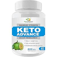 Fitness Prime Pure Ayurveda keto capsules for weight loss Men and Women 800 Mg Capsules - 60 Capsules (Pack of 1)