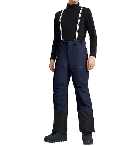 SALOMON Iceglory Sky Pantalon pour Homme Taille M XS Bleu Gris Mode