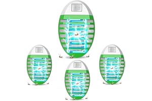 ASHMITA 4 Packs Bug Zapper, Fruit Zapper,Traps Indoor for Home Use,Killer Electronic, Mosquito Catcher Indoor, Electric Fly Killers with UV Light