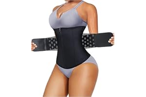 KUMAYES Damen Bauchweggürtel Schwitzgürtel Verstellbarer Fitness Gürtel Sport Taille Trimmer Fitnessgürtel Bauchweg Waist Trainer