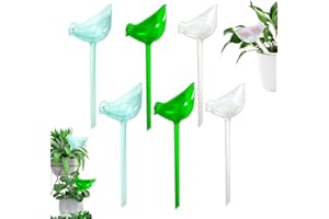 PMELCXD Set de 6 Bolas de Riego Automático en Colores Variados - Regadera Práctica para Plantas - Solución para Regar Sus Plantas Durante Vacaciones