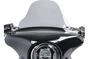 Windschild für Harley Davidson Sport Glide 18-24 Craftride L Windschutzscheibe rauchgrau