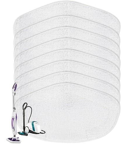 Sunnila Kit 8 Panni Lavabili per Polti Vaporetto PAEU0332, Sart 120