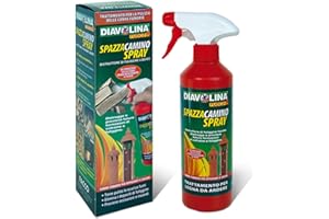 FACCO GIUSEPPE & C 6 CONFEZIONI di Diavolina Spazzacamino Spray, Rosso, 450 ml