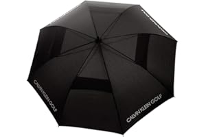 Calvin Klein Solide Couleur Ventilé Double Canopy Golf Umbrella