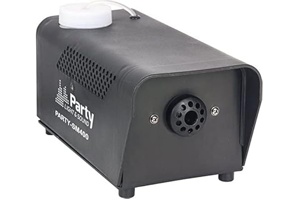 Party Light & Sound - PARTY-SM400 Mini machine à fumée de 400W - Noir