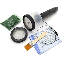 Mini statische grasspose modelbouw mini flocking machine applicator ABS elektrostatische flocking machine gras flock master DIY landschapsmodellering zandtafel modellering handgereedschap trekmodel