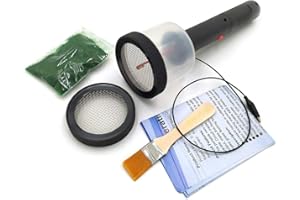 VISLONE ABS Mini Static Grass Flocking Applikator mit rutschfestem Griff für DIY Scenic Modeling Sand Table