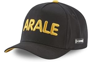 CAPSLAB Dr Slump Arale czapka z daszkiem, czarna i żółta