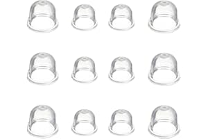 SHANBYE Pompetta Benzina Decespugliatore,12 PCS Pompetta Carburatore Decespugliatore Carburatore Primer Pompa Bulbi Universale per Tosaerba Generatore Tagliasiepi Soffiatori