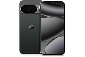 Google Pixel 10 Pro – Android-Smartphone ohne SIM-Lock, mit Gemini, Dreifach-Rückkamerasystem, mehr als 24 Stunden Akkulaufzeit und 6,3 Zoll großem Super Actua-Display – Obsidian, 512GB