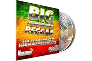 MR ENTERTAINER'S KARAOKE COLLECTION Mr Entertainer Big Karaoke Hits of Reggae - Double CD+G CDG Pack. 40 Greatest Ever Songs inc Bob Marley, UB40, Shaggy and more