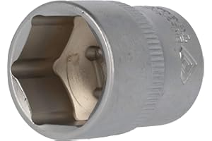 BRILLIANT TOOLS BT021815 3/8" Sechskant-Stecknuss, 21 mm [Powered by KS TOOLS]