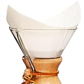 Chemex Kağıt filtre FS-100, kare filtre, 6, 8 ve 10 fincan s&uuml;rahisi, 100 adet